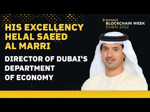 Binance Blockchain Week – Keynote Speaker – His Excellency Helal Saeed Al Marri