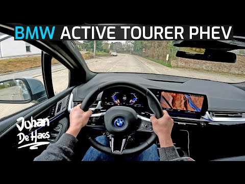 2023 BMW 2 SERIES ACTIVE TOURER PHEV 245 HP POV TEST DRIVE