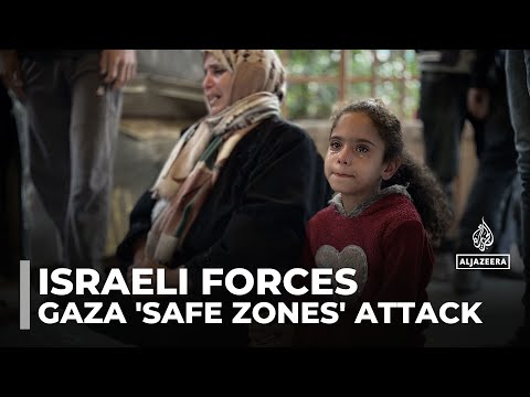 Southern Gaza air strikes: So-called safe zones attacked by Israeli forces