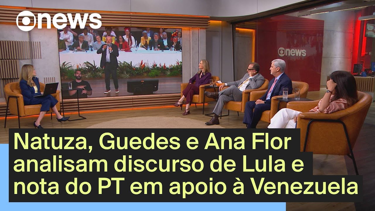 Lula e PT se posicionam a favor da Venezuela após ações dos EUA