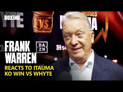 Frank Warren Makes Huge Moses Itauma Statement After Whyte KO Win