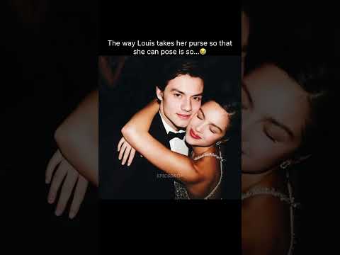 The way louis takes Olivia’s purse so that she can pose for pictures #oliviarodrigo #louispartridge