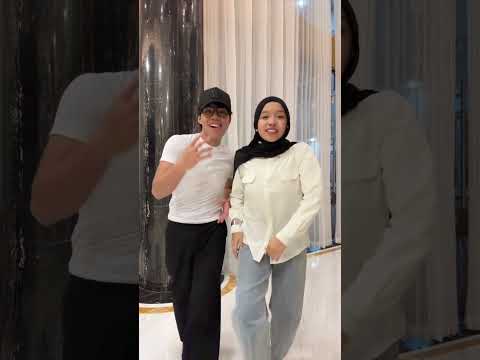 Dance with my cute sis @fatimahhalilintar9512