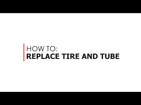 HOW TO: REPLACE TIRE AND TUBE