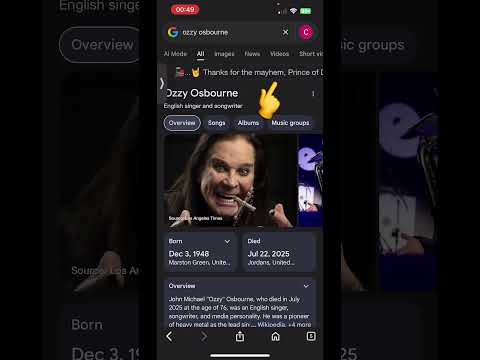 Rest In peace #ozzyosbourne #ozzylegends #ozzy #trending #trendingshorts #trending #music