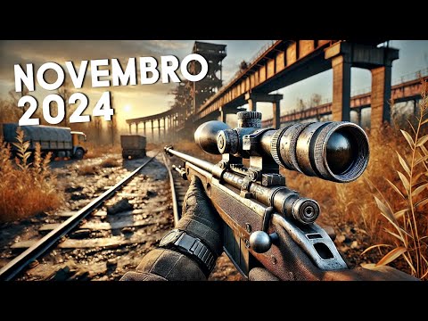 TOP 12 : NOVOS JOGOS em NOVEMBRO DE 2024! | - PS5 / XSERIES / SWITCH / PC