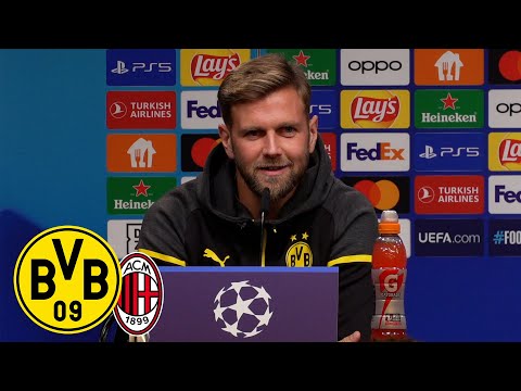 Live: Pressekonferenz mit Niclas Füllkrug & Edin Terzic | BVB - AC Mailand | UEFA Champions League