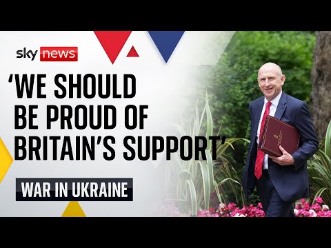 UK should be 'proud' Ukraine is using its weapons inside Russia , defence secretary says