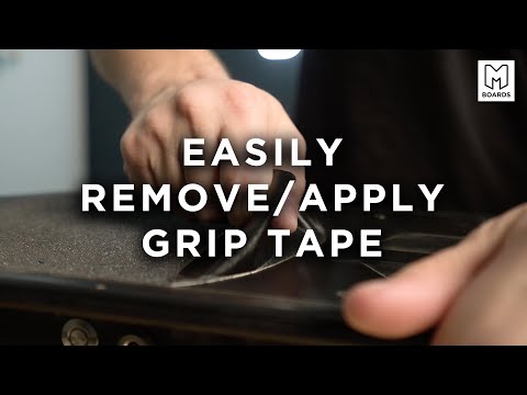 How To Easily Remove + Apply Grip Tape