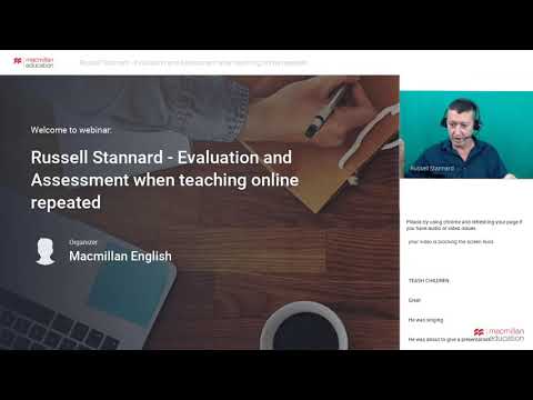 Evaluation and Assessment when teaching online [Advancing Learning Webinar]