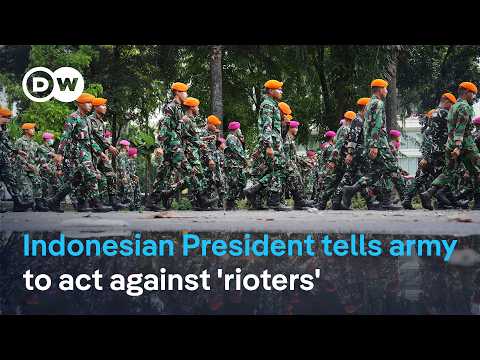 How did Prabowo handle the protests? What effect did this have on Indonesia's democracy? | DW News