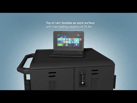 Dell USB-C Pre-Wired Charging Cart (2019) Product Overview