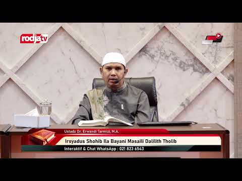 [LIVE] Ustadz Dr. Erwandi Tarmizi, M.A. – Irsyadus Shohib Ila Bayani Masaili Dalilith Tholib