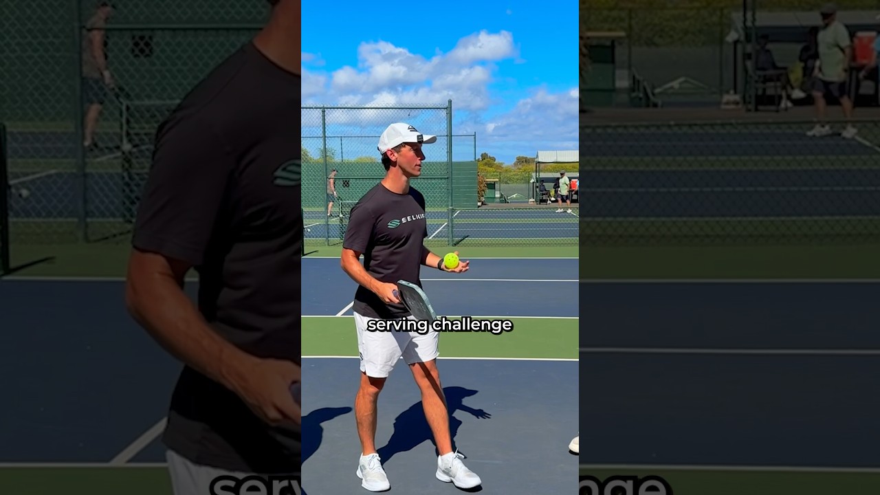 Ukulele Pickleball Serving Challenge