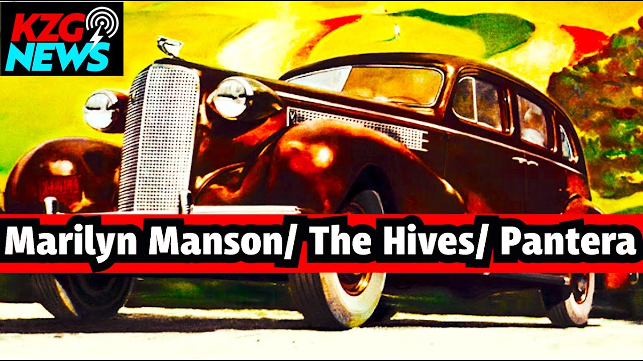 KZG NEWS ⭐️ MARILYN MANSON⚡️THE HIVES ⚡️BILL WYMAN ⚡️PANTERA ⭐️