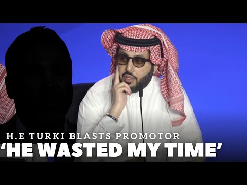 “HE WASTES MY TIME” H.E TURKI BLASTS PROMOTER | CANELO CRAWFORD AWARD ANNOUNCED FOR WINNER