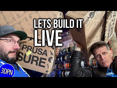 Prusa Enclosure Build LIVE WITH REPKORD!