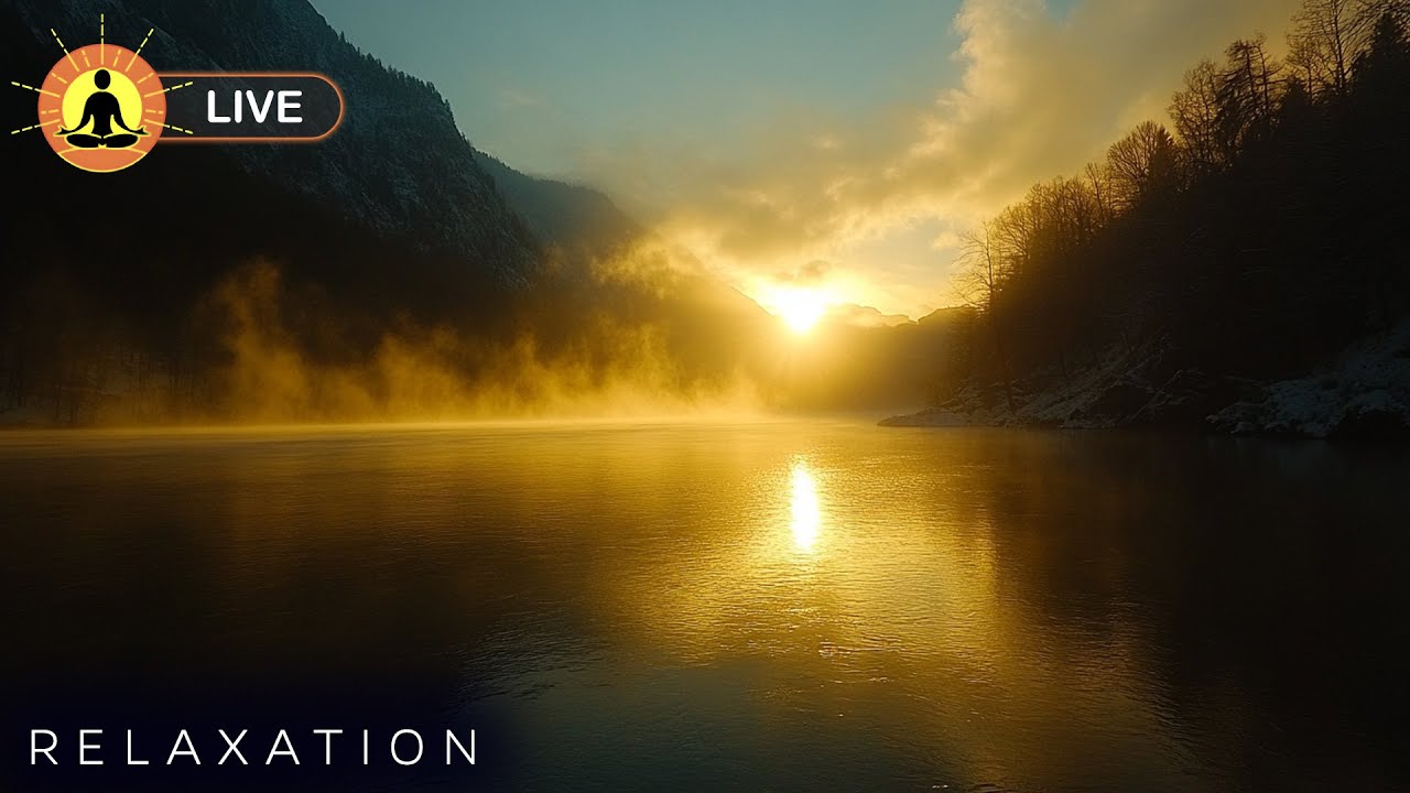 🔴 Morning Relaxing Music 24/7 🌿 - Deep Meditation Music for Stress Relief, Calming Music, Zen, Spa
