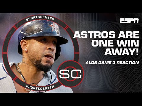 Astros are ONE WIN AWAY from the ALCS  Dusty Baker says they’re ‘HERE TO PLAY’ | SportsCenter video clip