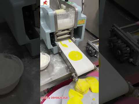 Máy cán tạo hình bánh bao, há cảo, hoành thánh tròn vuông R110A