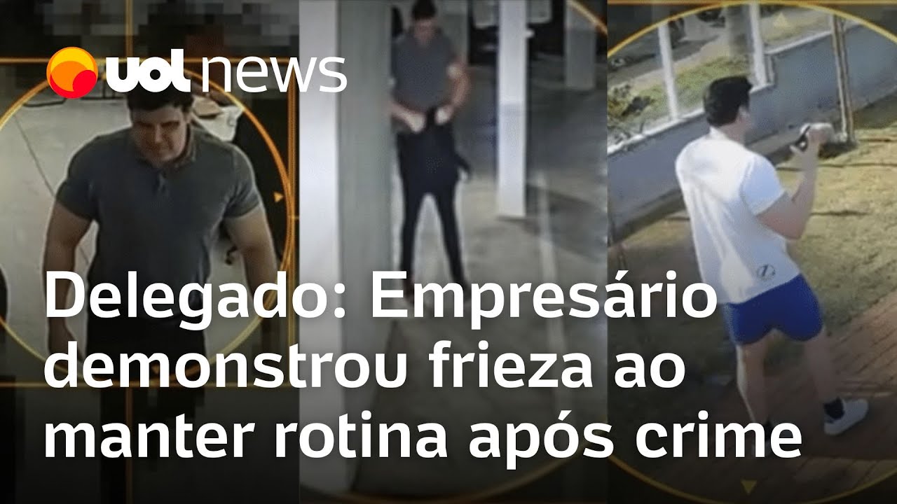 Delegado diz que empresário que matou gari manteve rotina para ocultar crime Demonstrou frieza