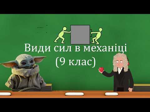 Види сил в механіці (9 клас)