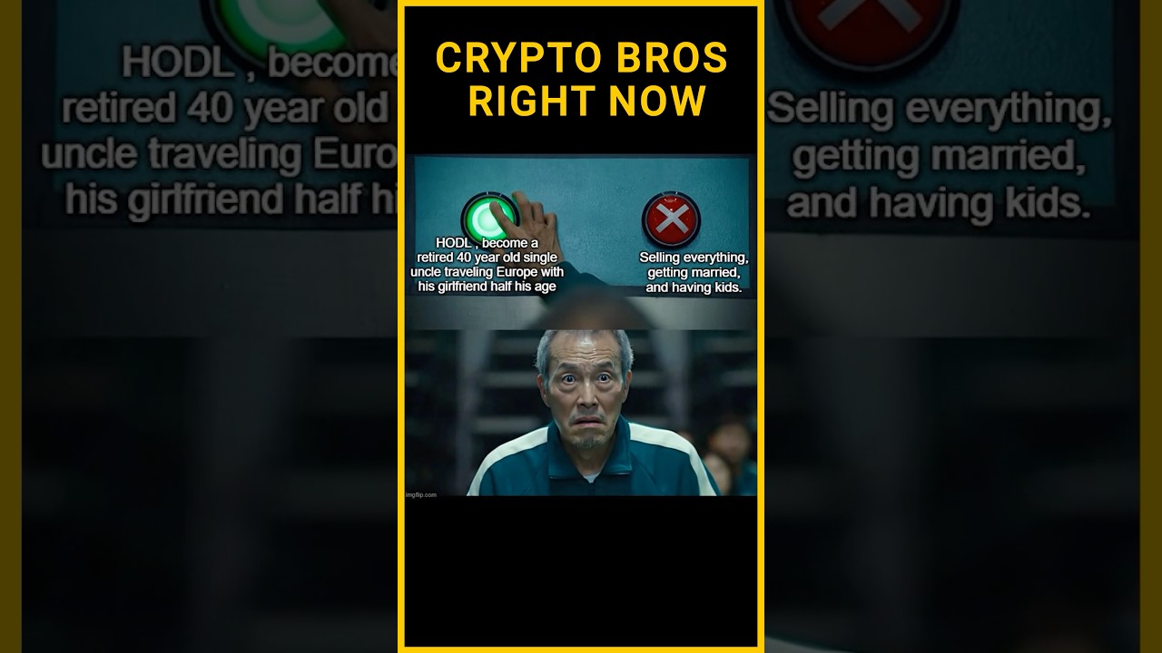 Crypto Bros right now 😂 shorts