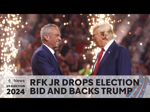 Robert Kennedy Junior endorses Trump after suspending election campaign