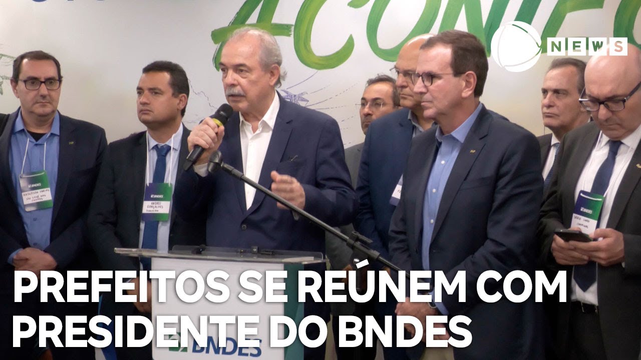 Prefeitos de cidades afetadas por tarifas se reúnem com presidente do BNDES