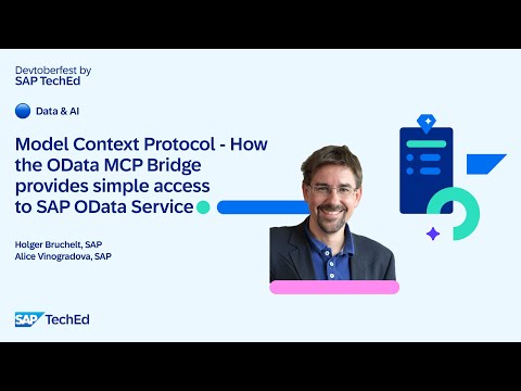 🔵 Model Context Protocol – How the OData MCP Bridge provides simple access to SAP OData Service