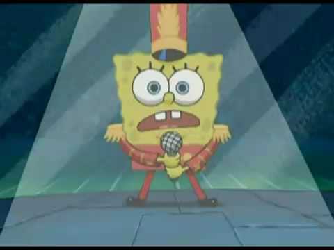 Spongebob singing Bom Bom Pow (black eyed peas)