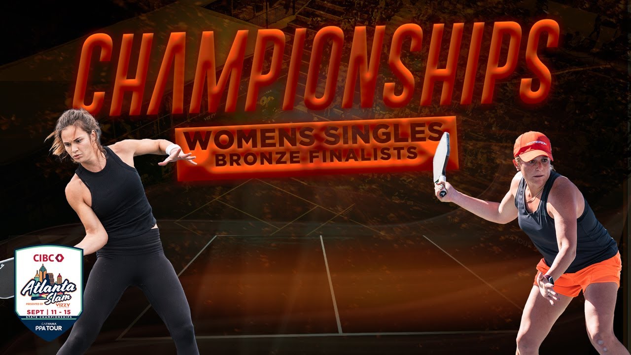 Lea Jansen v Brooke Buckner at the CIBC Atlanta Slam Presented by Vizzy