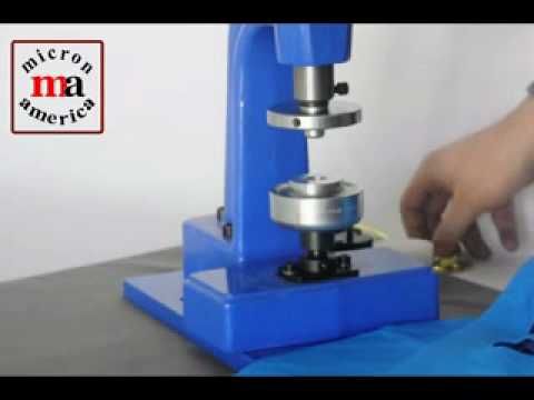 Micron M-3 Machine # 12 Curtain Grommet Installation