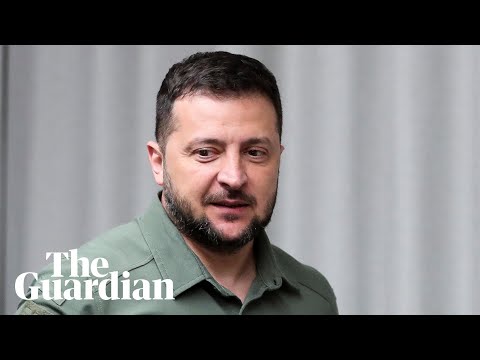 Volodymyr Zelenskiy gives press conference after Nato summit – watch live