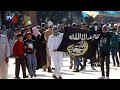 Protesters again display ISIS flags in Kashmir valley
