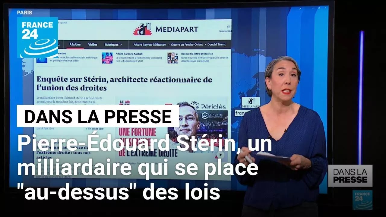 Pierre-Édouard Stérin, un milliardaire qui se place "au-dessus" des lois • FRANCE 24