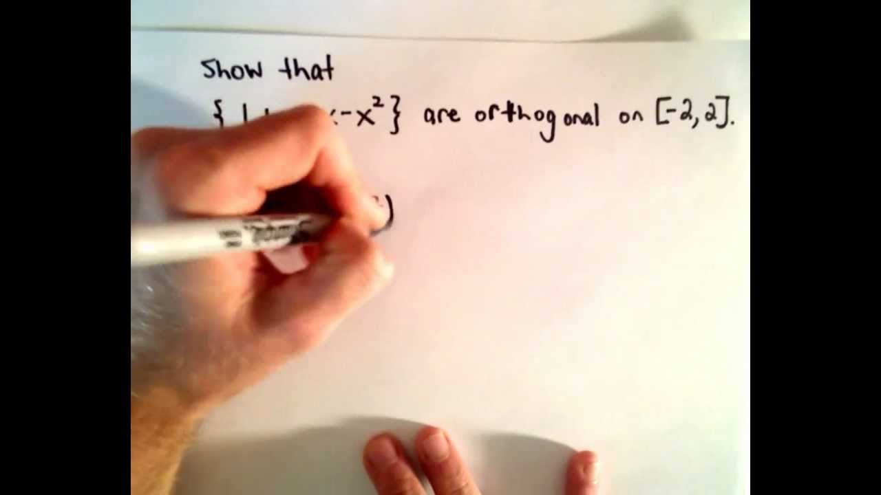 inner-product-and-orthogonal-functions-quick-example-youtube