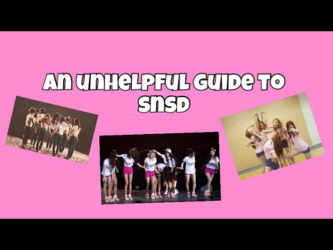 unhelpful guide to snsd (ot9)