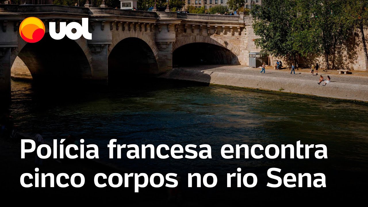 Polícia francesa encontra cinco corpos no rio Sena em duas semanas; homem suspeito foi preso