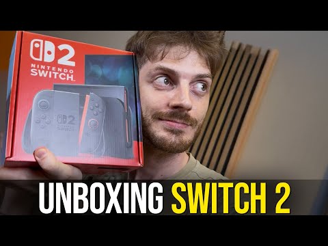 NINTENDO SWITCH 2: Unboxing della console!
