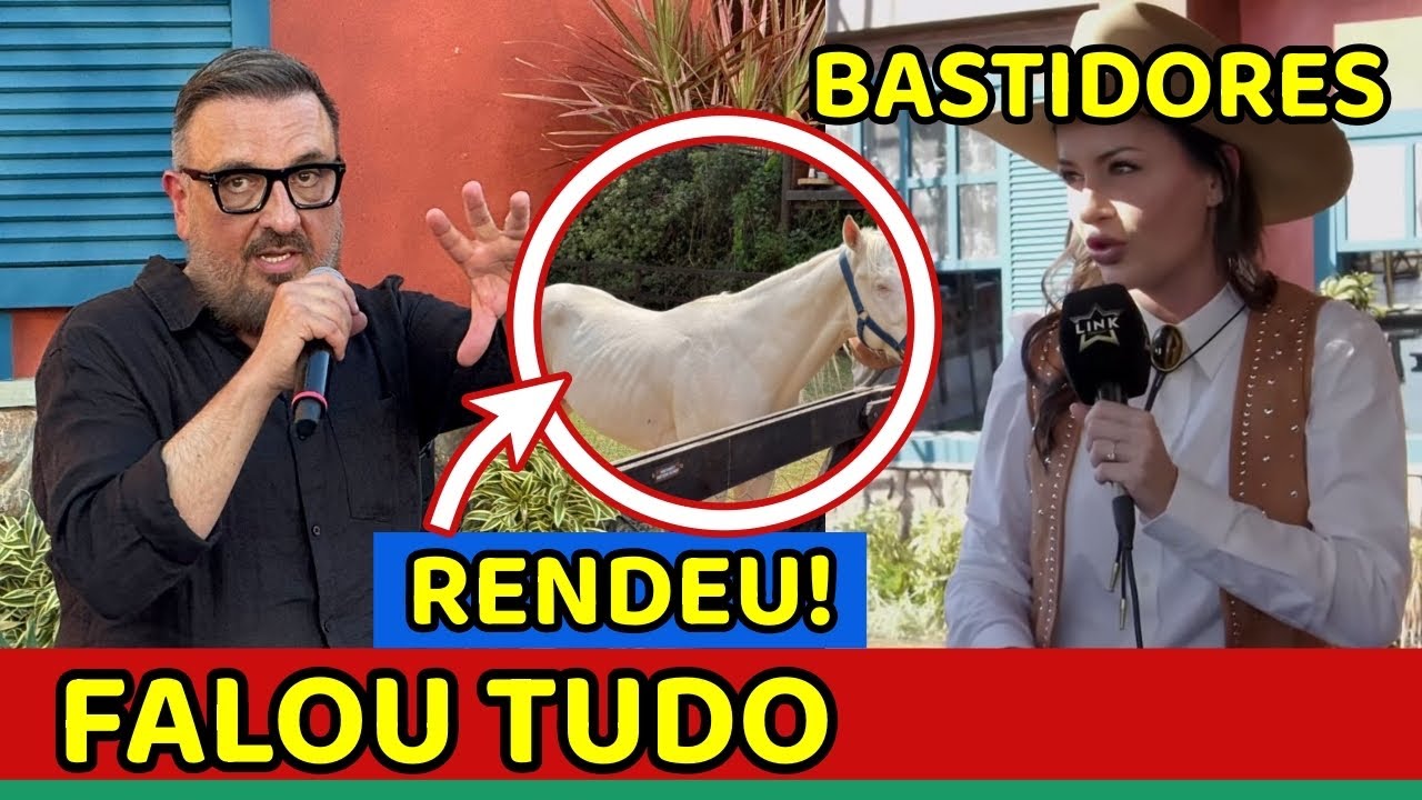 🚨Carelli FALA TUDO e DINÂMICA POLÊMICA é CONFIRMADA Bastidores e ANIMAIS NOVOS