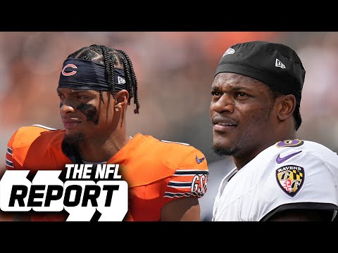 Justin Fields & the Bears struggles & the Ravens are set up for success| The NFL Report video clip