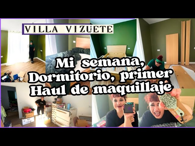 DORMITORIO Y HAUL MAQUILLAJE EN VILLA VIZUETE 🏡 TE LO ENSEÑO TODO 😂⎥Monica Vizuete