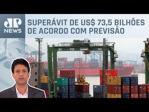 Estimativa para balança comercial em 2024 cai 25,7%; Alan Ghani analisa