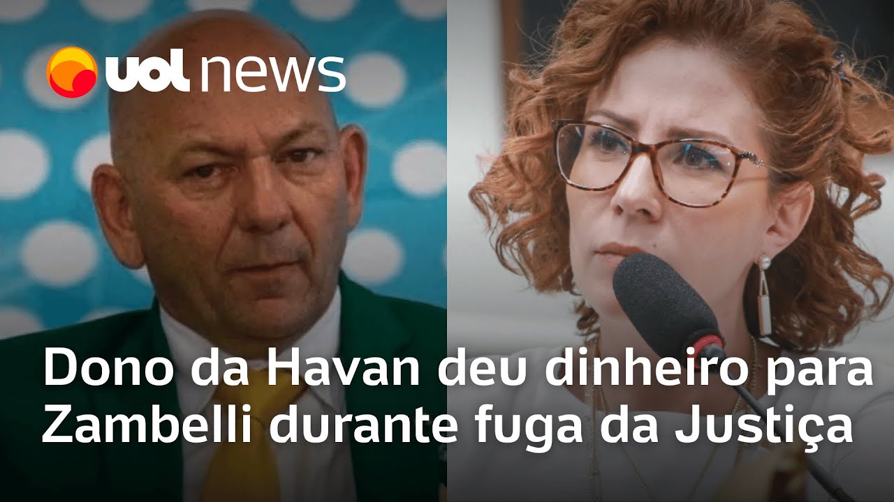 Dono da Havan Luciano Hang deu R$ 5 mil a Carla Zambelli durante fuga da Justiça