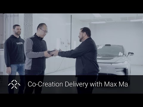 Co-Creation Delivery with Max Ma | Faraday Future | FF 91 | FFIE