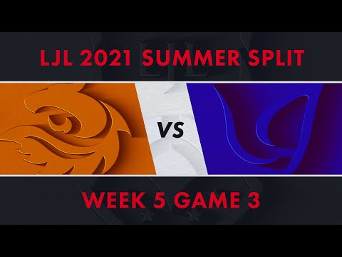 V3 vs CGA｜LJL 2021 Summer Split Week 5 Game 3