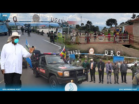 RDC : RÉOUVERTURE DE LA FRONTIÈRE DE BUNAGANA SOUS L'AFC-M23 PAR YOWERI MUSEVENI