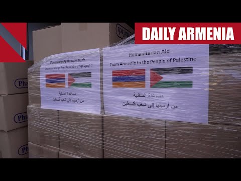 Armenia approves humanitarian aid shipment to Gaza