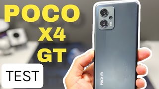 Vido-test sur Xiaomi Poco X4 GT